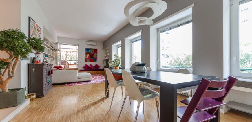 Rome Ponte Milvio Apartment – Elegant Renovated House with Terrace and Balcony