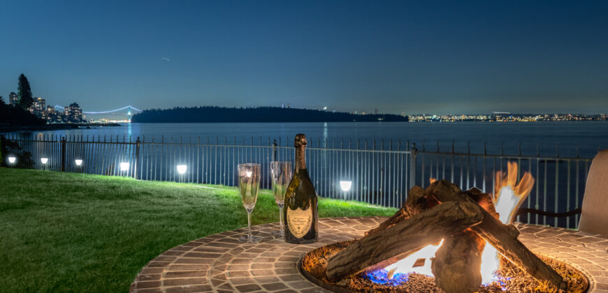 A MAGNIFICENT EUROPEAN INSPIRED WATERFRONT ESTATE ON WEST VANCOUVER’S GOLDEN MILE